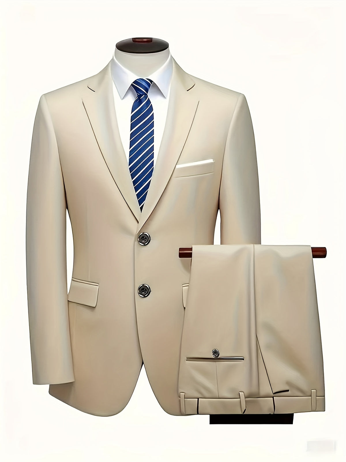 LAPEL SUIT SET FOR MEN