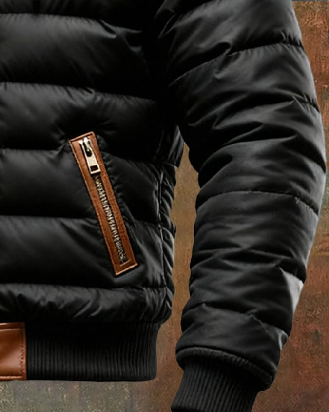 WENTWORTH LONDON | ELEGANT SHERPA QUILTED JACKET FOR MEN