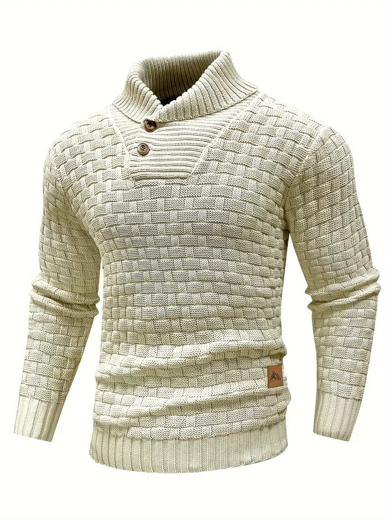 WARM KNIT SWEATER FOR MEN