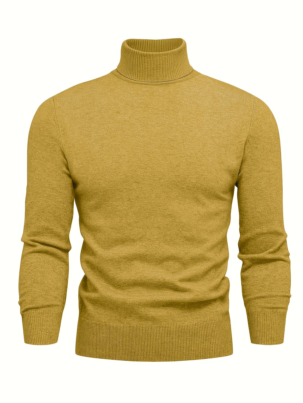 HIGH NECK KNIT SWEATER FOR MEN