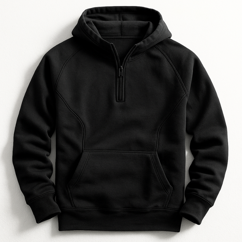 MIDWEIGHT COTTON HOODIE FOR MEN