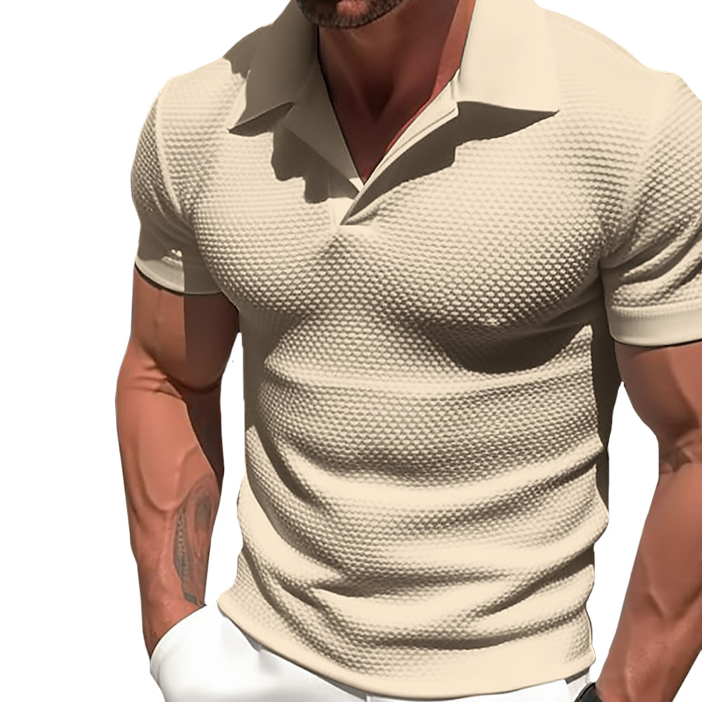 ZIP COLLAR SHIRT FOR MEN