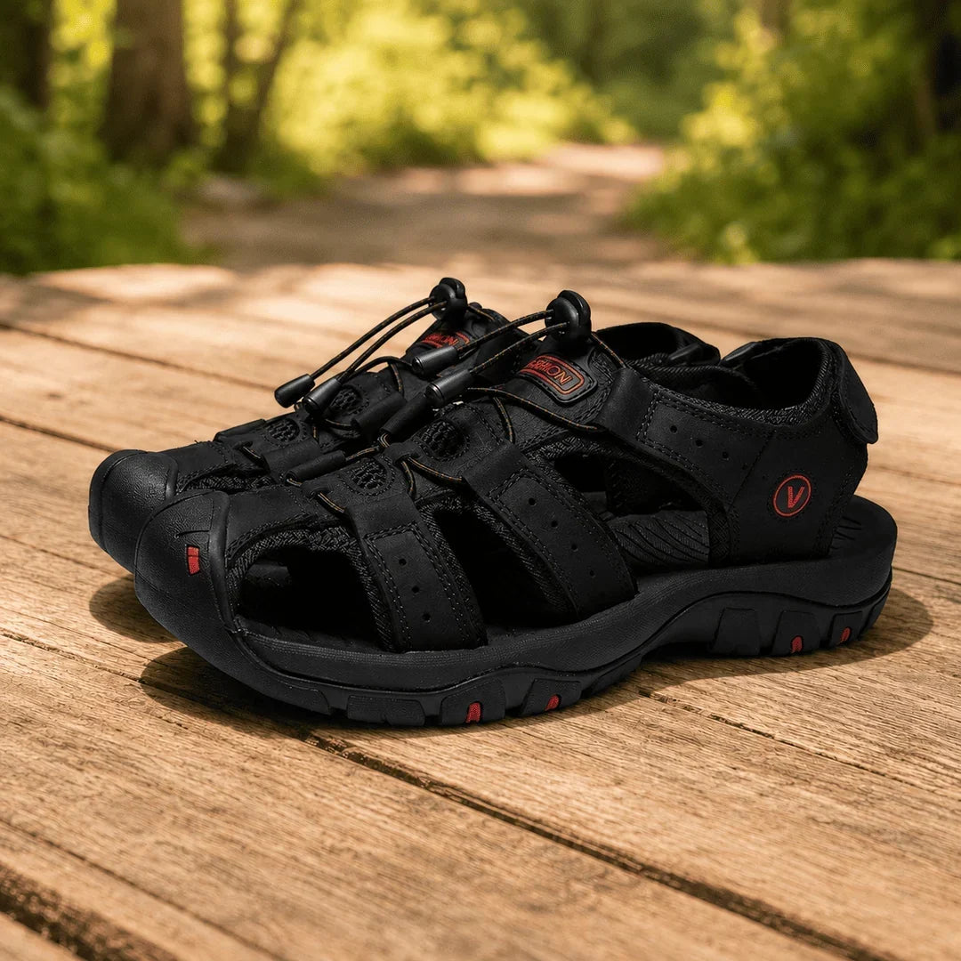 ERGONOMIC CLOSED TOE SANDALS FOR MEN