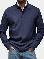 WENTWORTH LONDON | LUXURY LONG-SLEEVED POLO