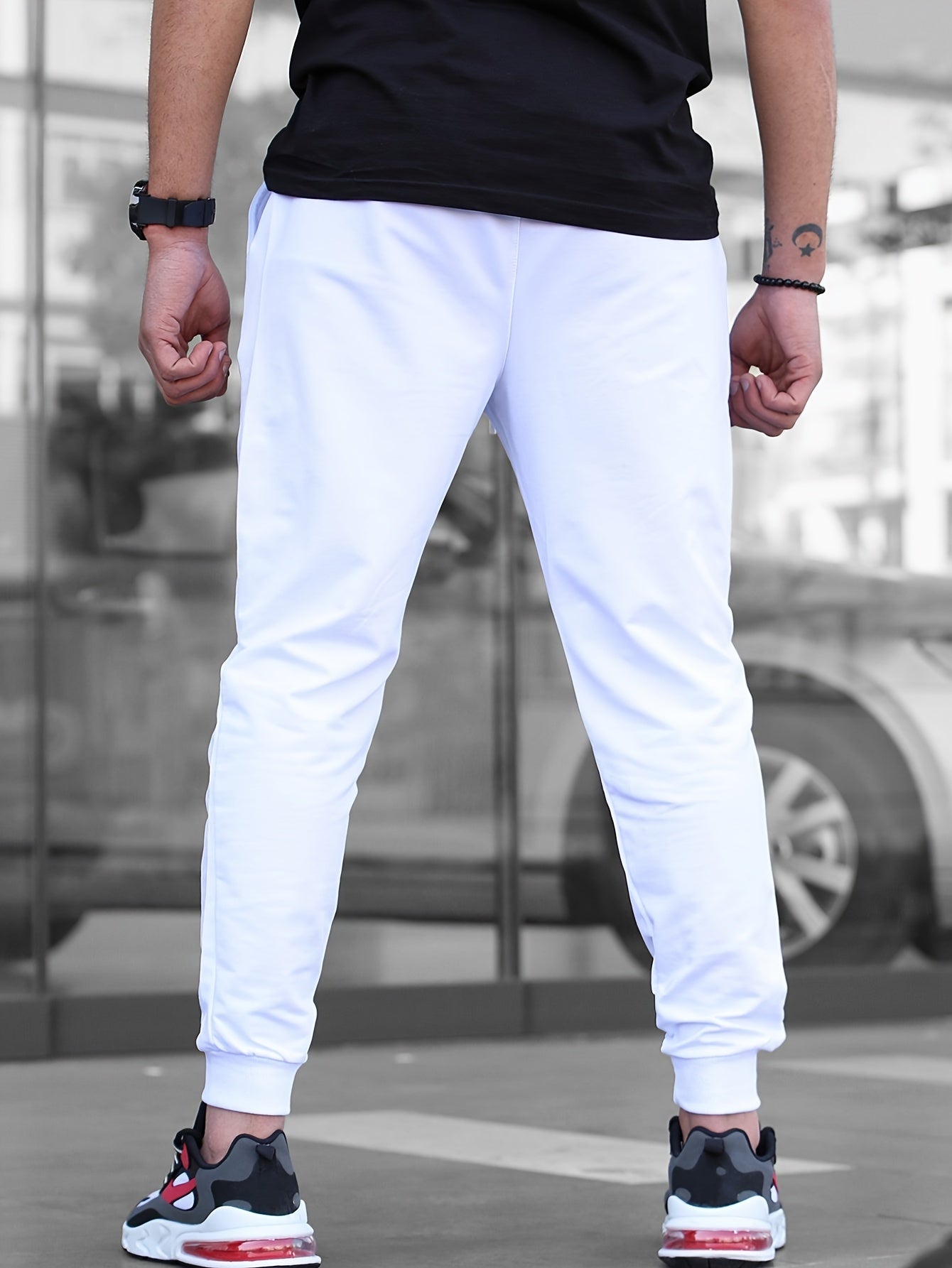 MULTI-POCKET JOGGER TROUSERS FOR MEN