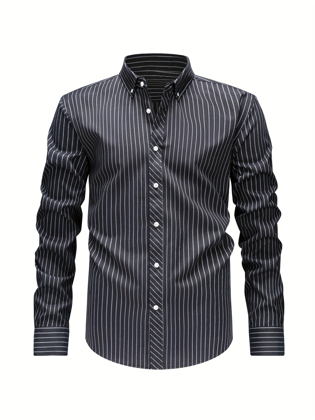 STRIPED LOOSE SHIRT FOR MEN