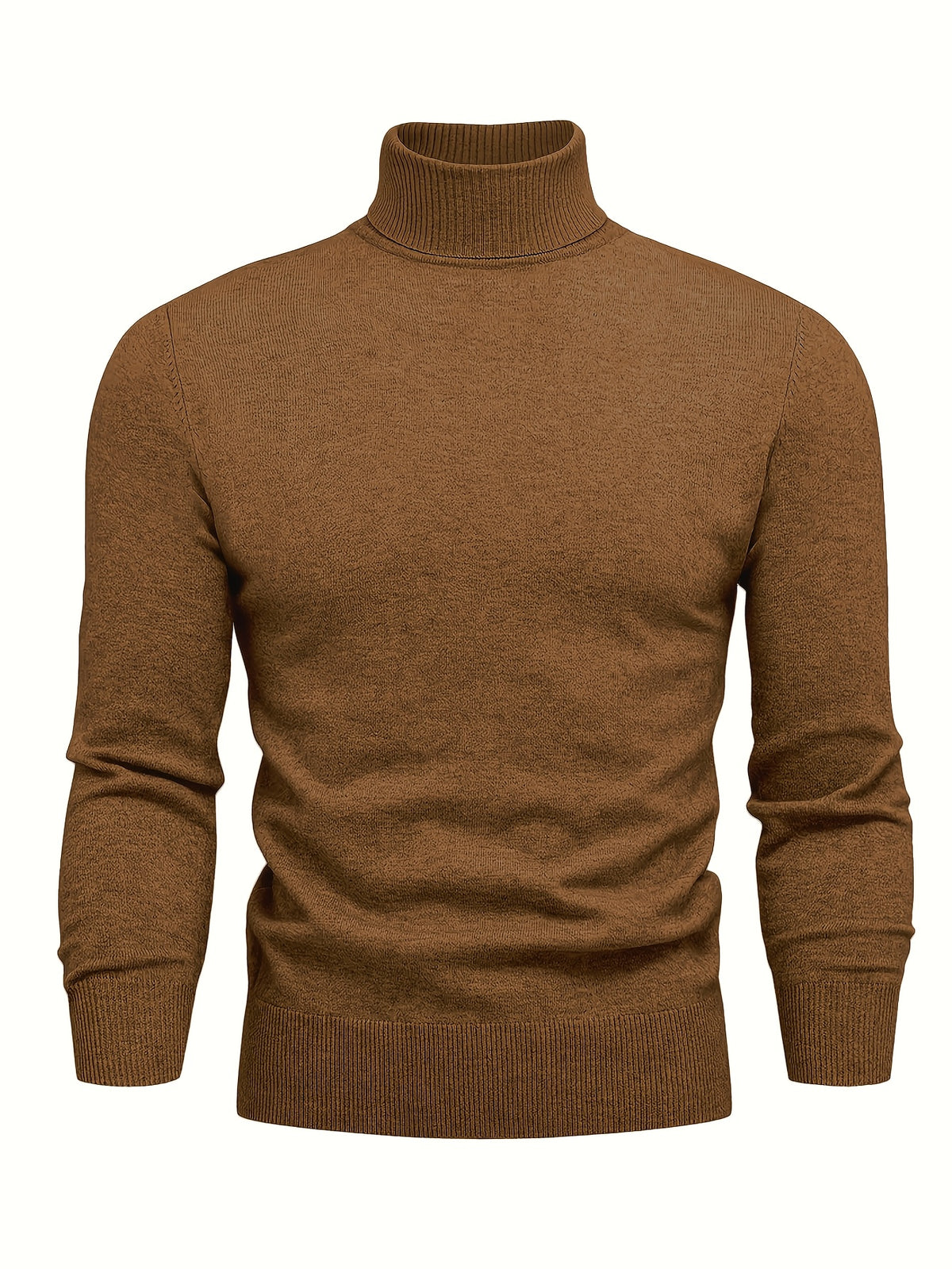 HIGH NECK KNIT SWEATER FOR MEN