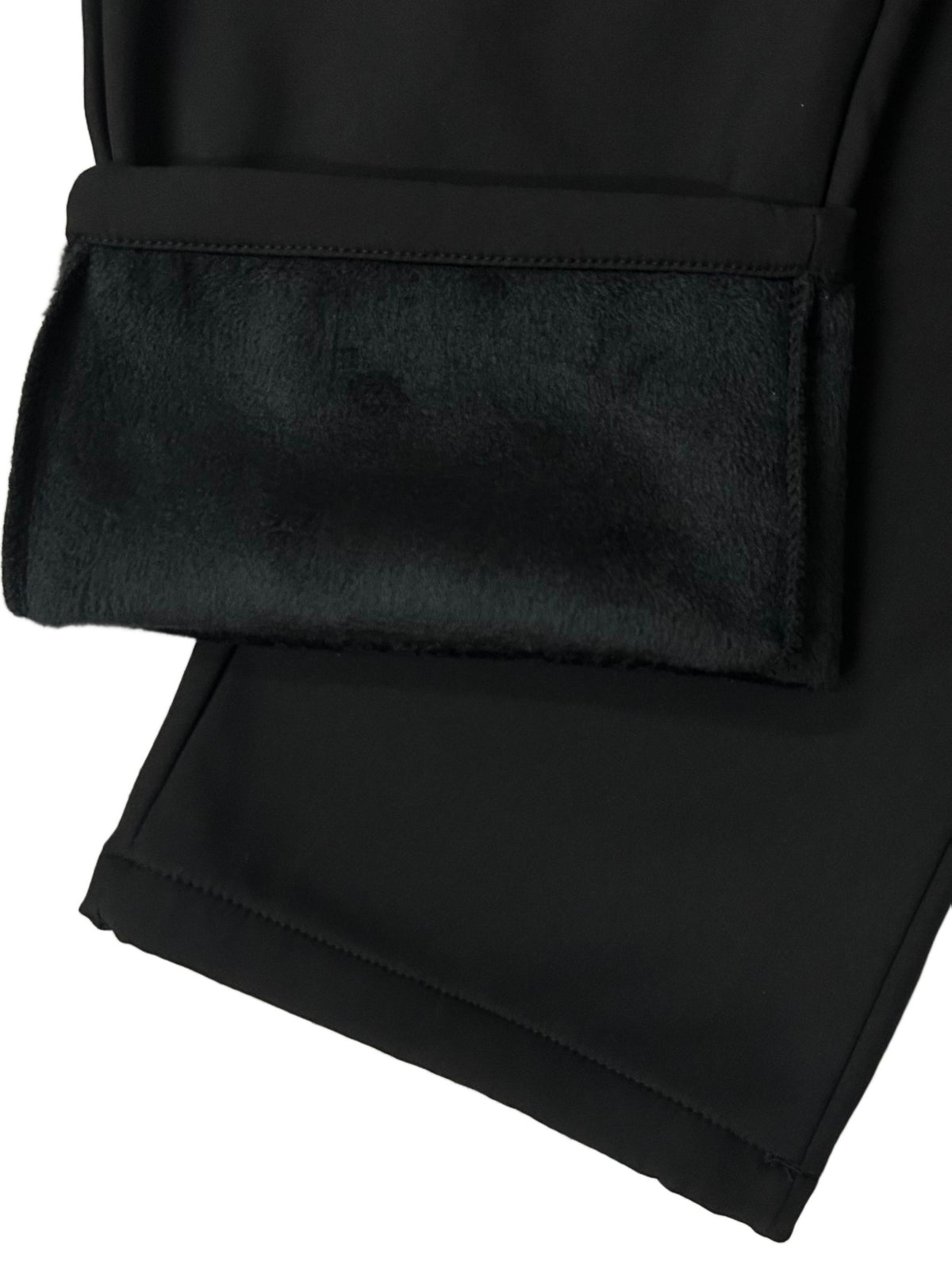 CROPPED FLEECE-LINED TROUSERS FOR MEN