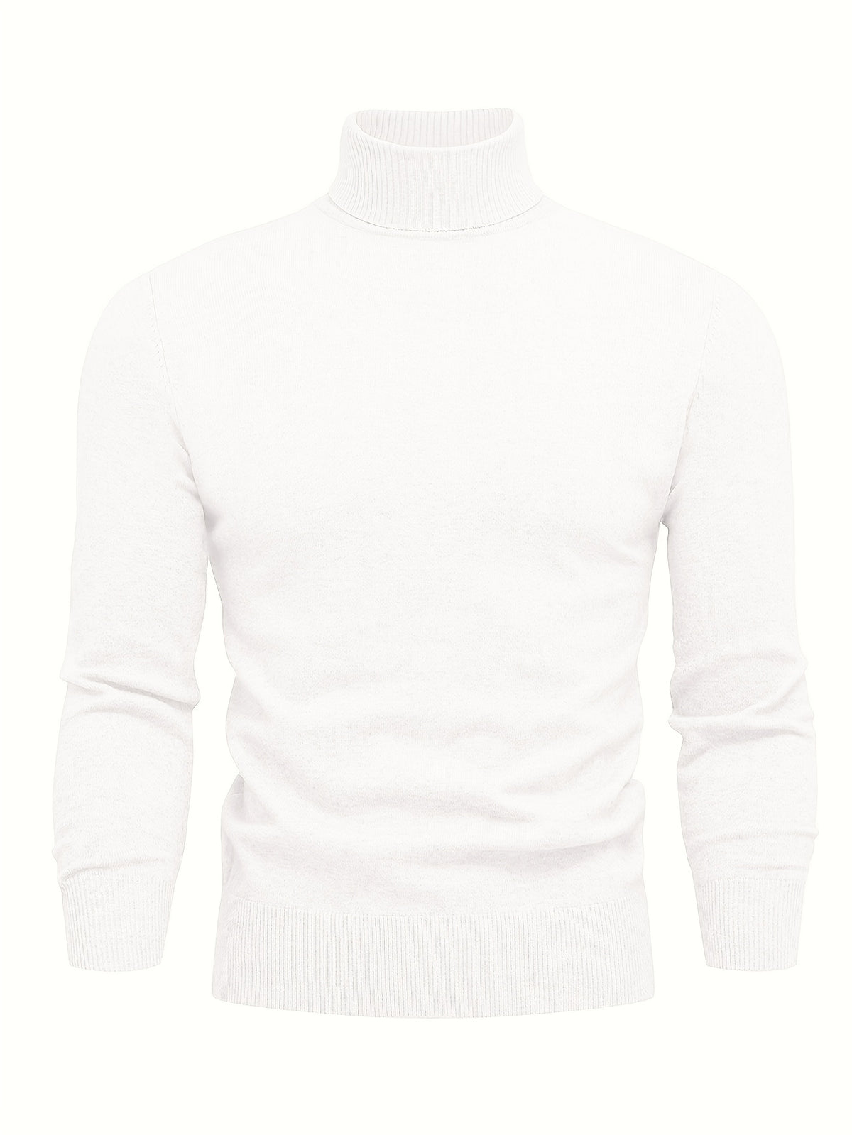 HIGH NECK KNIT SWEATER FOR MEN