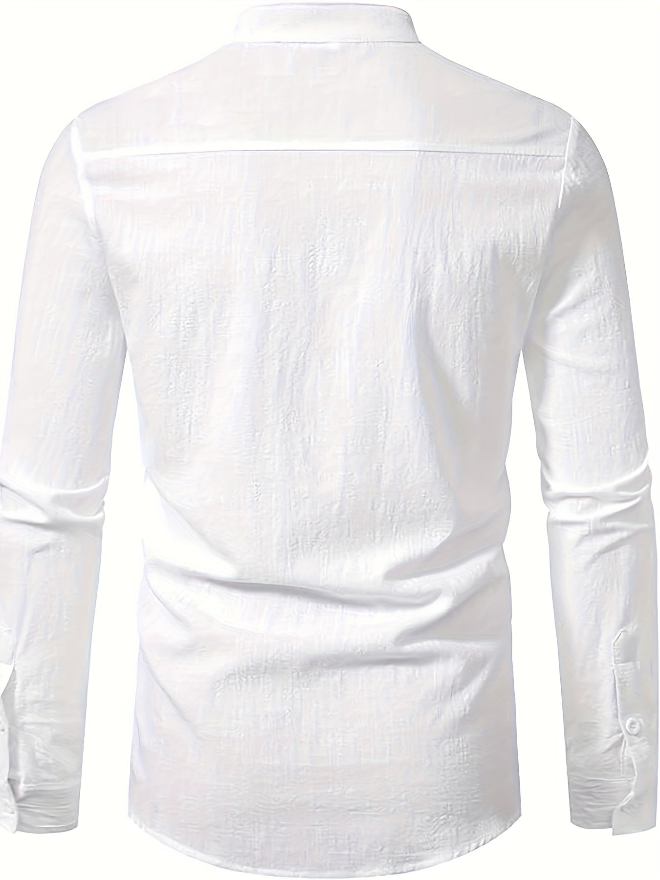 STAND COLLAR SHIRT FOR MEN