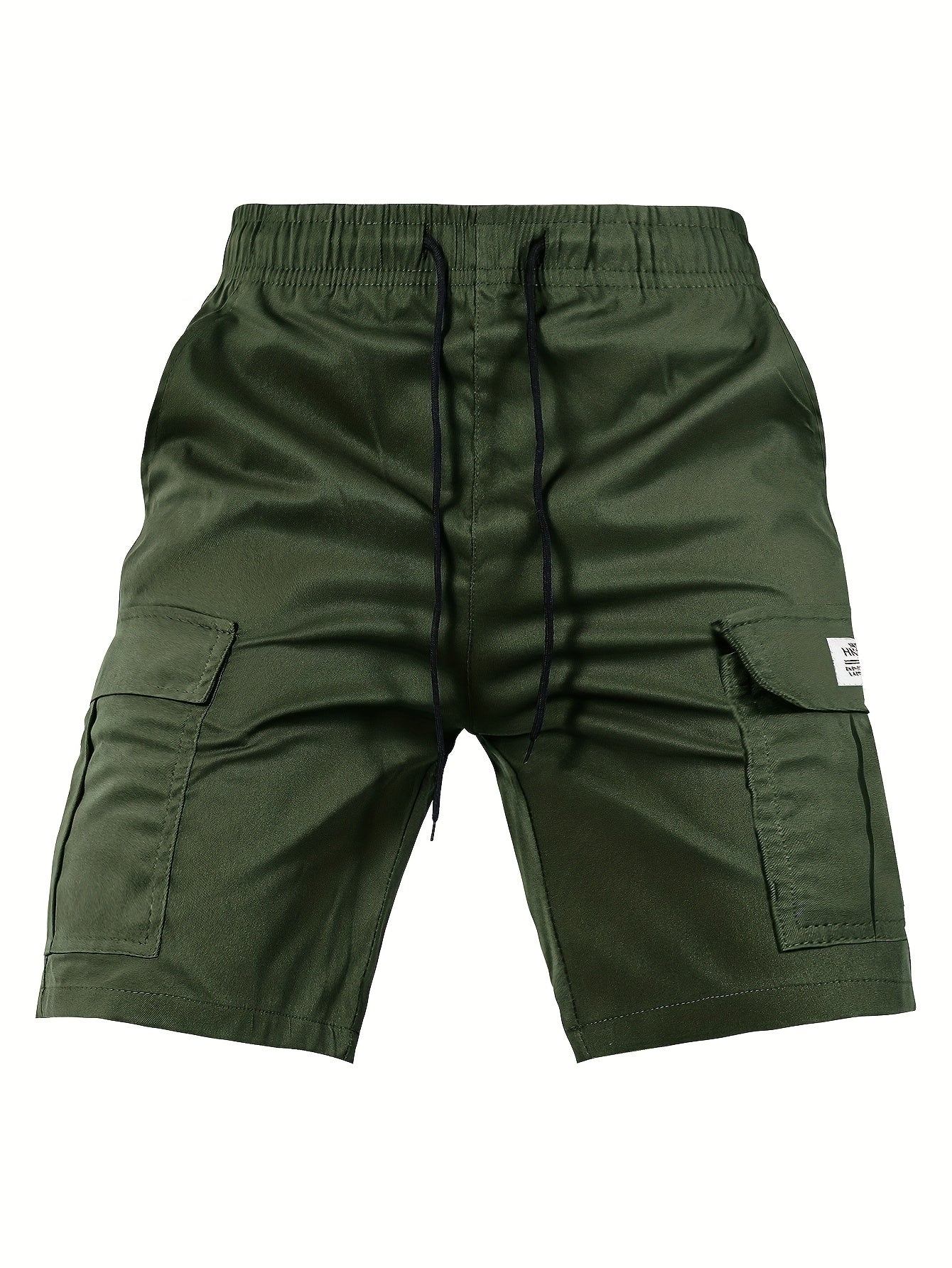ELASTIC CARGO SHORTS FOR MEN