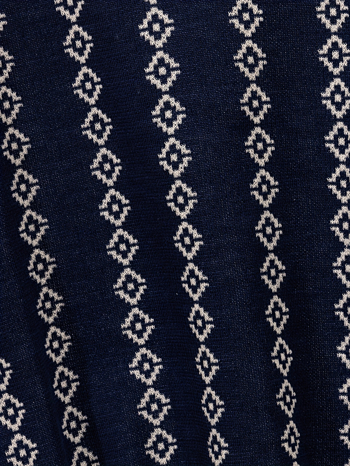 GEOMETRIC KNIT SHIRT FOR MEN