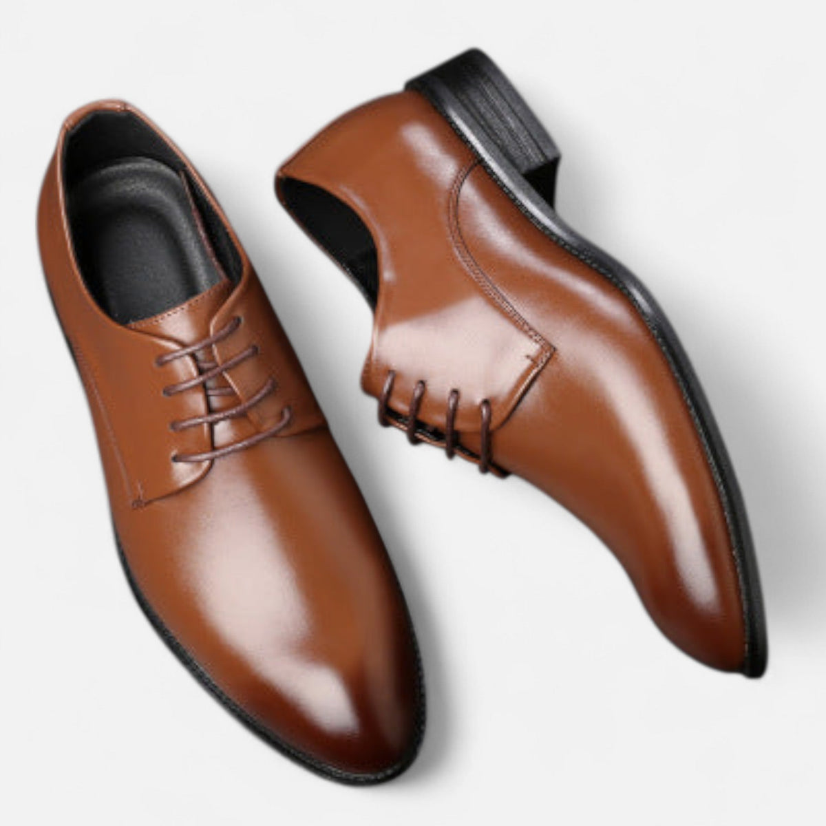 LACE-UP DRESS SHOES FOR MEN