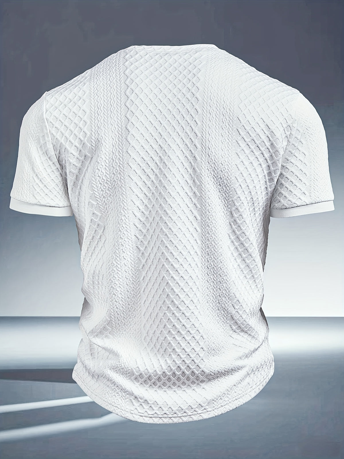 COLOUR BLOCK KNIT SHIRT FOR MEN