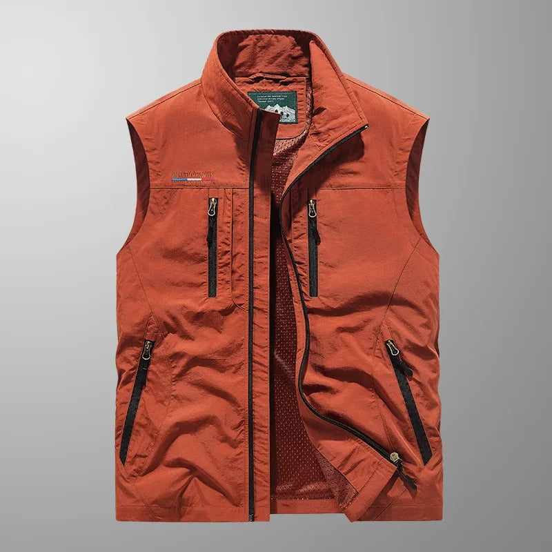 BODYWARMER ZIP VEST FOR MEN