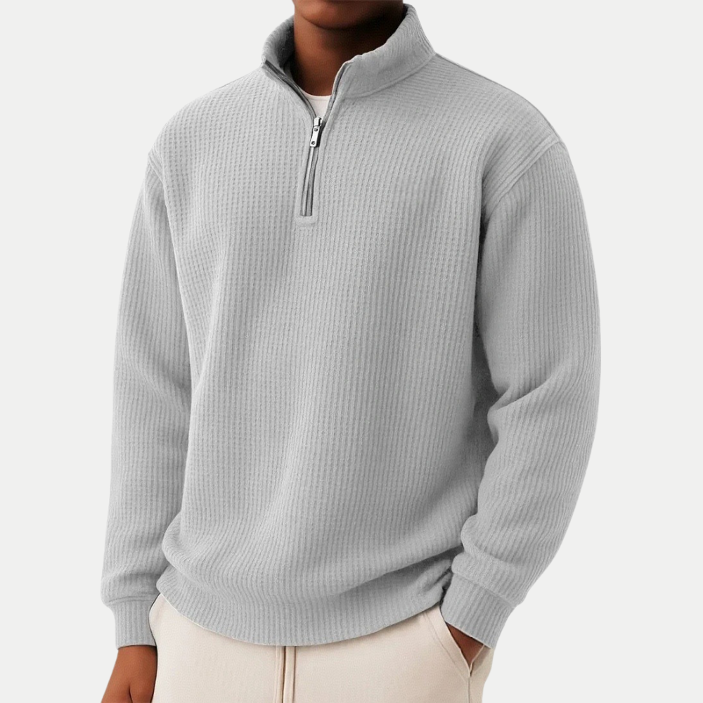 WENTWORTH LONDON | ELEGANT ZIPPERED PULLOVER FOR MEN