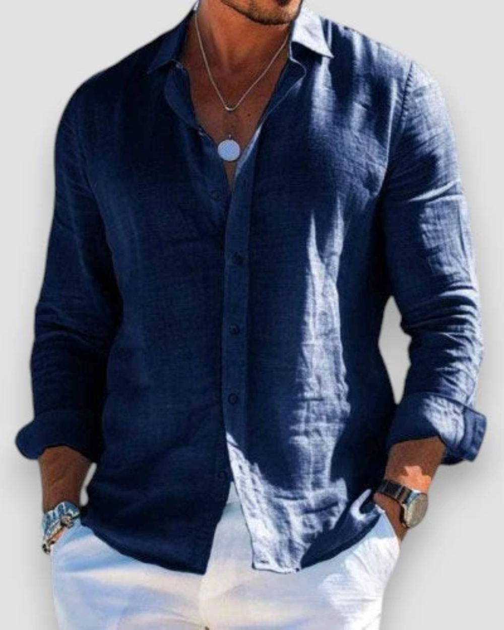TAILORED CASUAL SHIRT FOR MEN