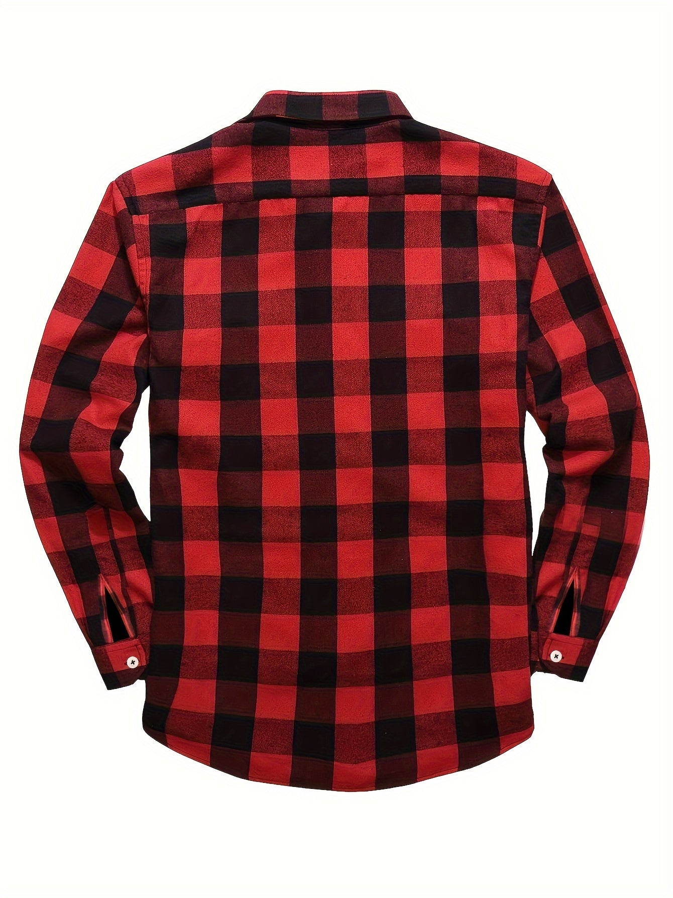 PLAID FLANNEL SHIRT FOR MEN