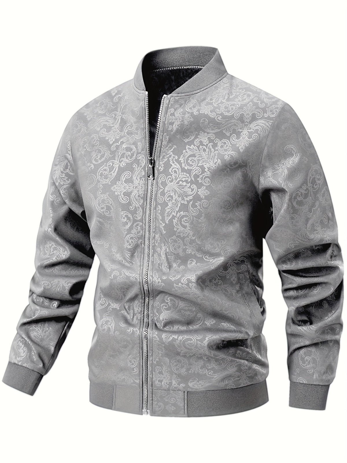 PHOENIX PRINT BOMBER JACKET FOR MEN