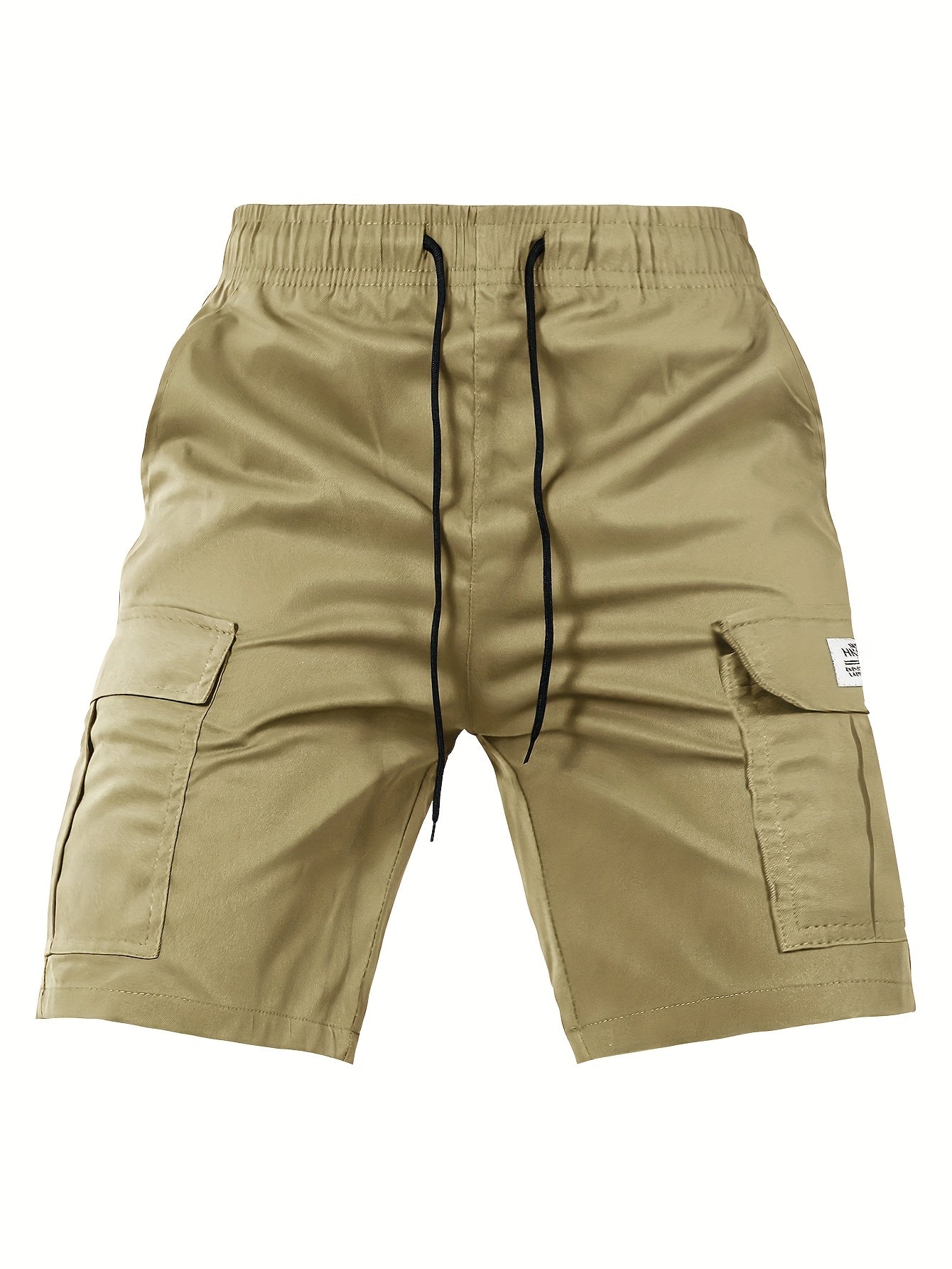 ELASTIC CARGO SHORTS FOR MEN