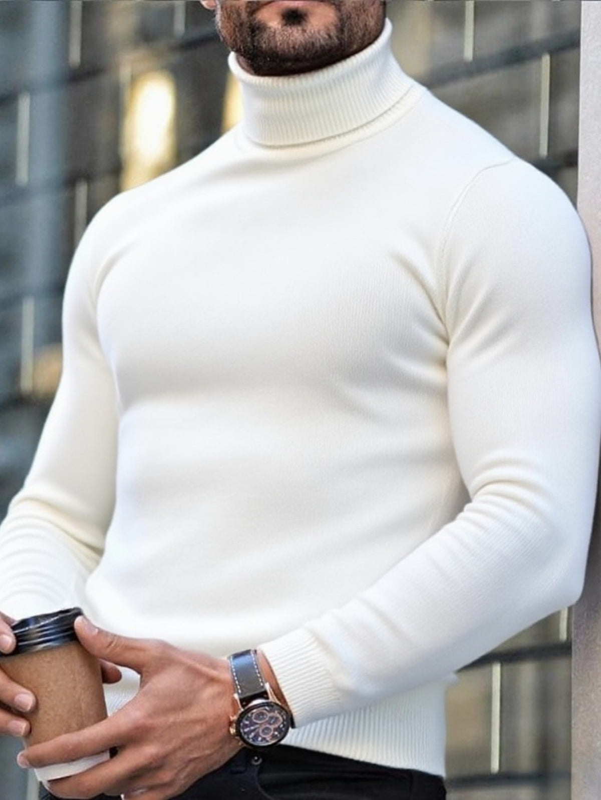 TURTLENECK SWEATER FOR MEN