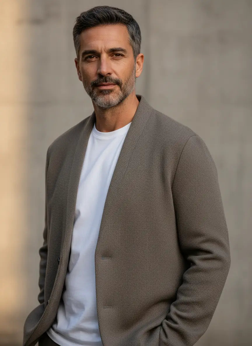 COTTON CASUAL BLAZER FOR MEN