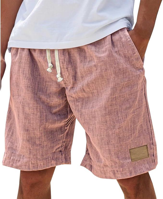 RELAXED COTTON SHORTS FOR MEN
