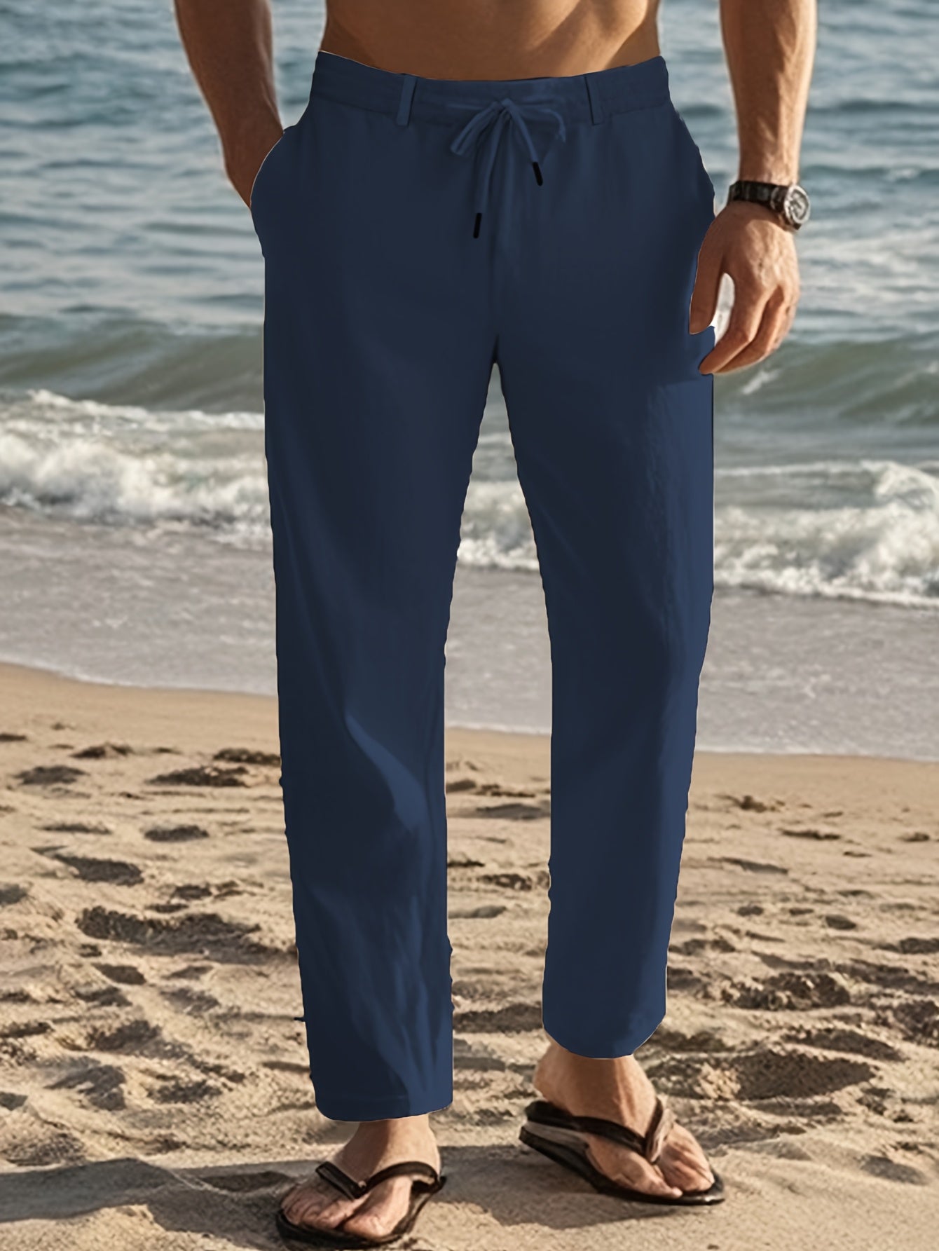 STRAIGHT LEG TROUSERS FOR MEN