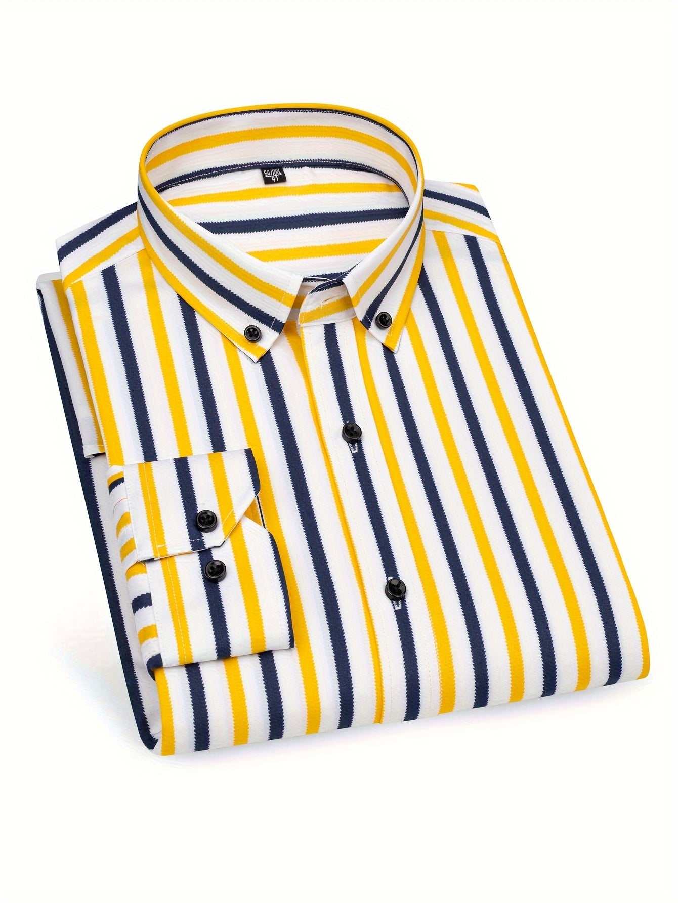 STRIPED SLIM SHIRT FOR MEN