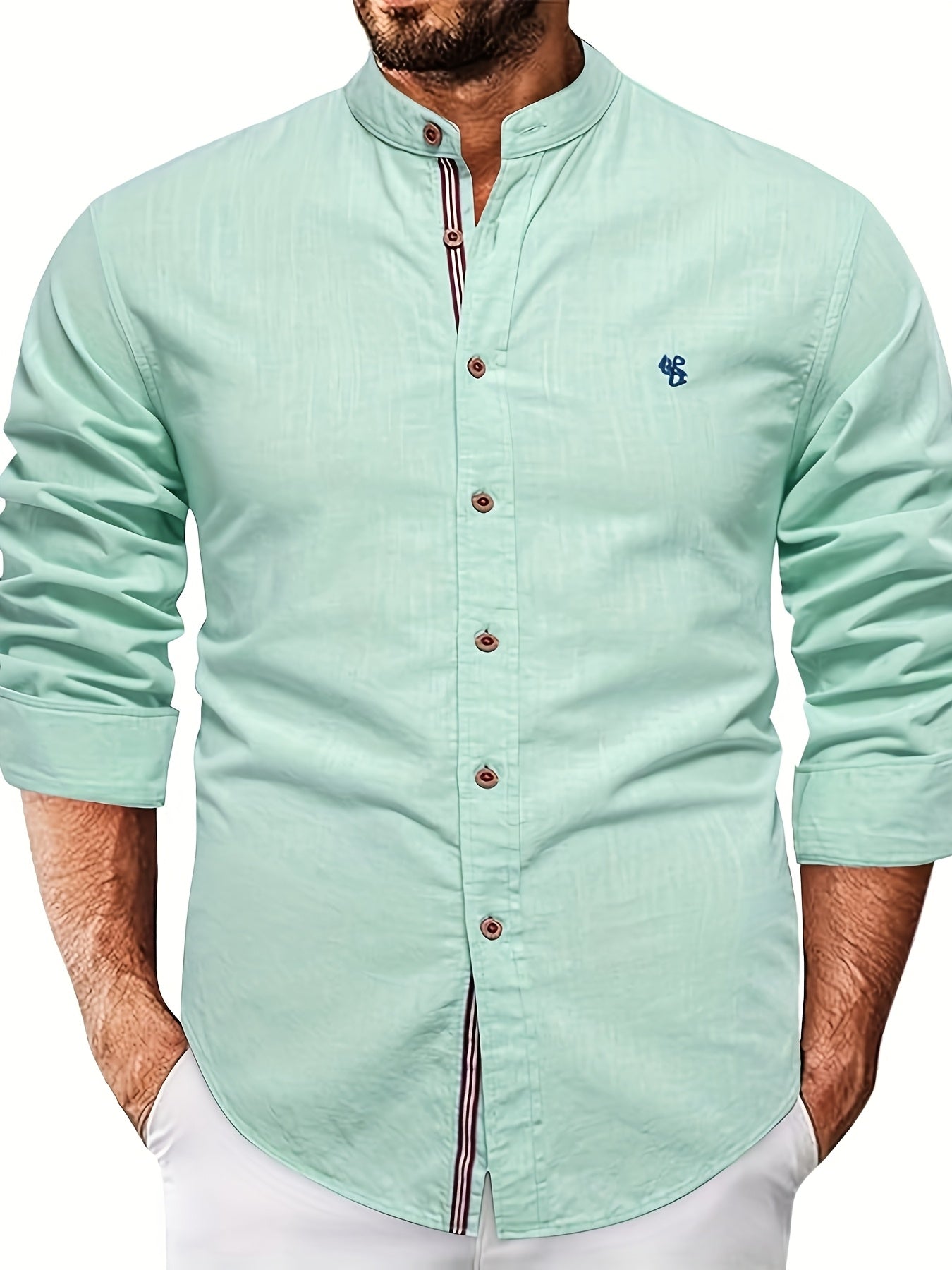 COTTON BUTTON SHIRT FOR MEN
