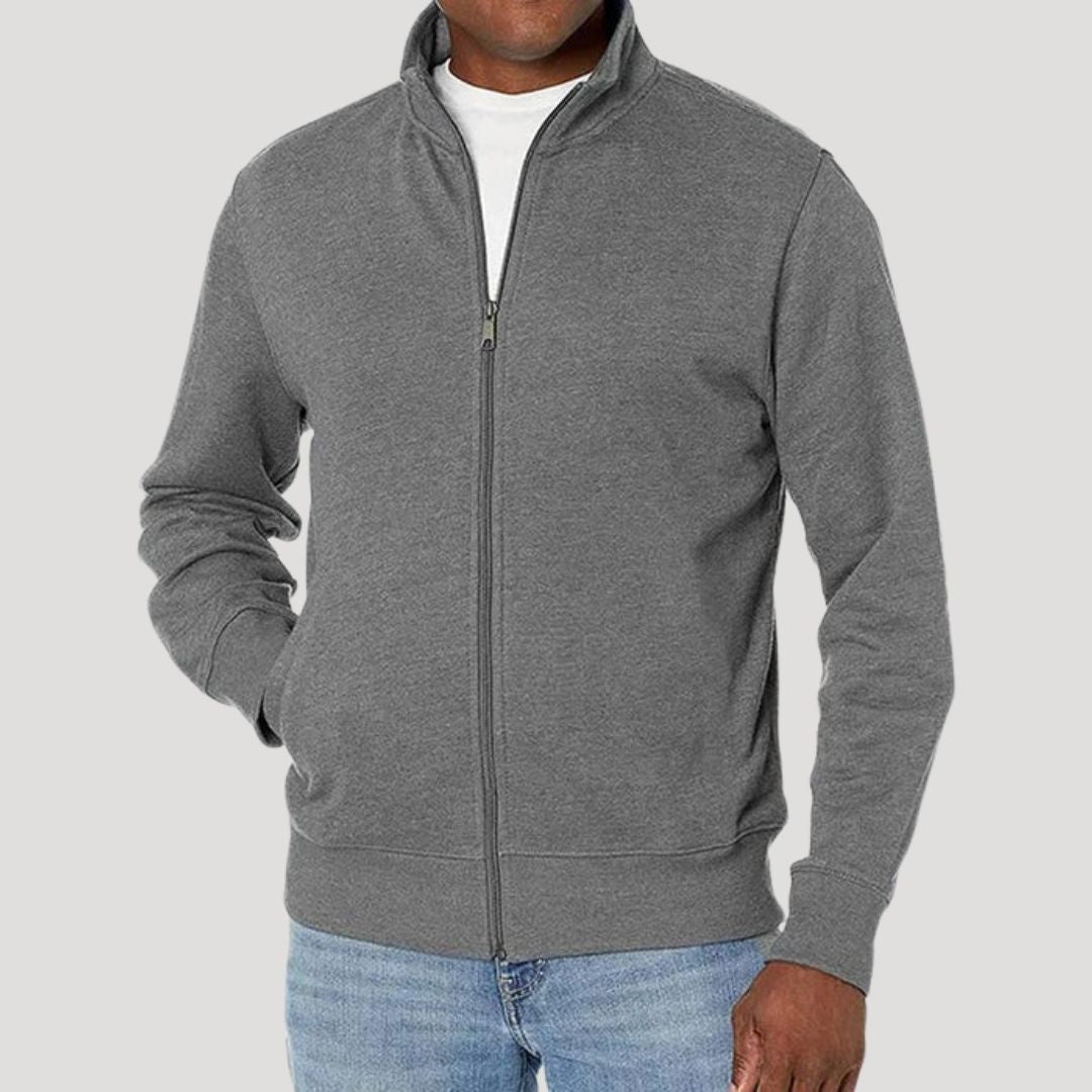 ZIP FRONT SPRING JACKET FOR MEN