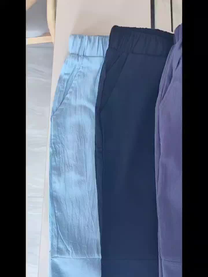 LINEN BEACH SHORTS FOR MEN