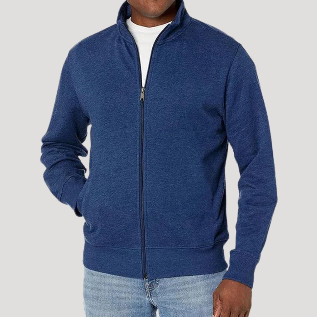 ZIP FRONT SPRING JACKET FOR MEN