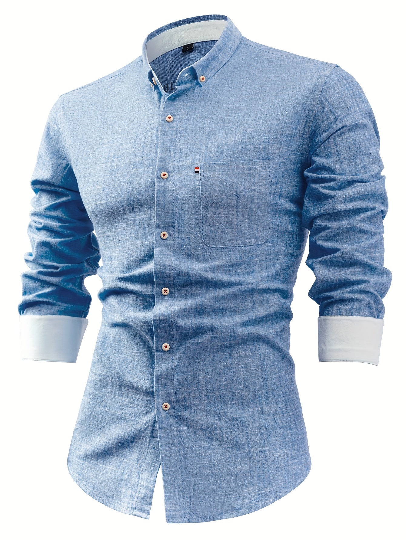POCKET COTTON SHIRT FOR MEN