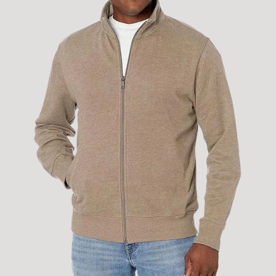 ZIP FRONT SPRING JACKET FOR MEN