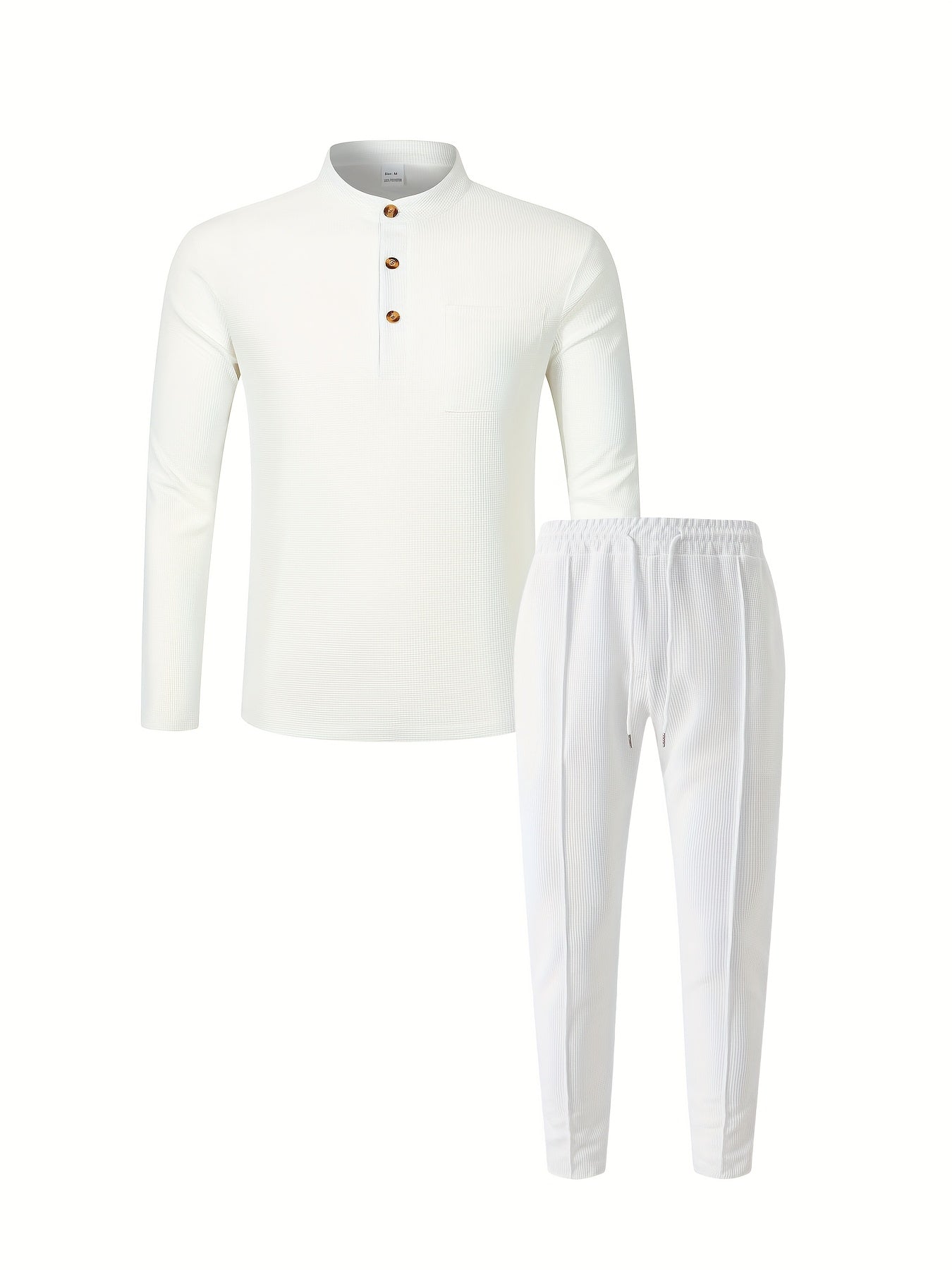 SOLID TWO PIECE SET FOR MEN