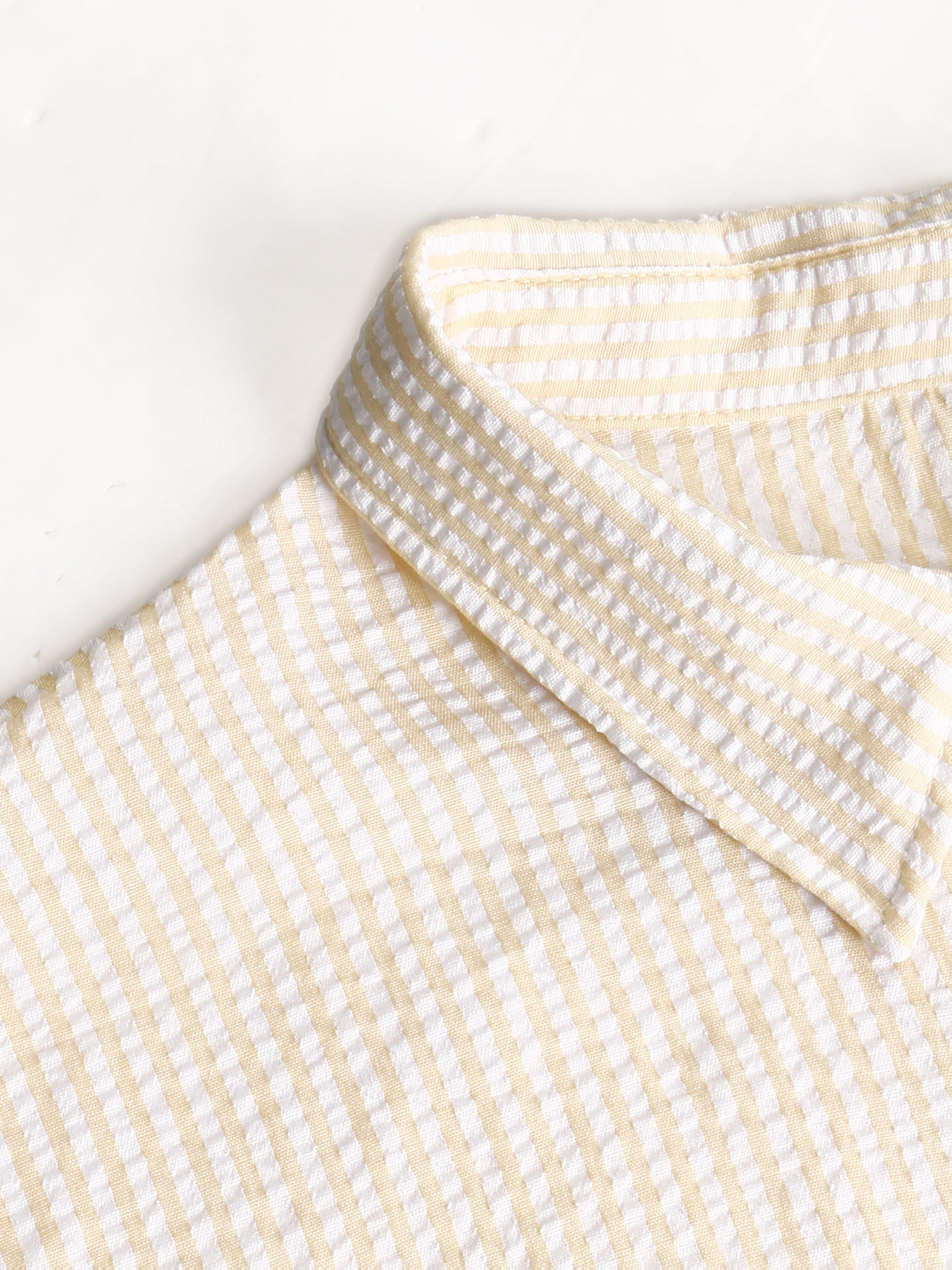 STRIPED WOVEN SHIRT FOR MEN