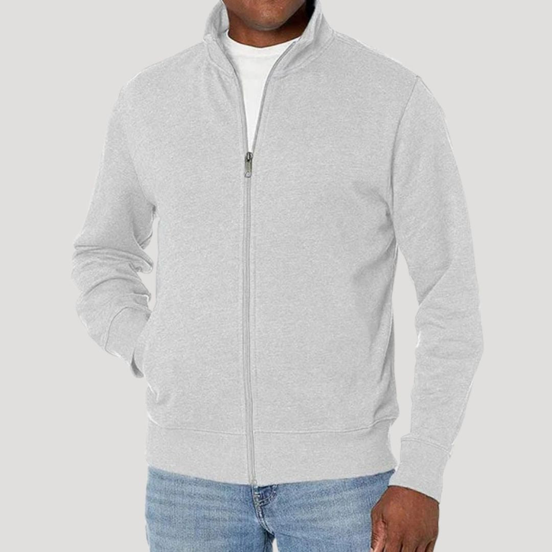 ZIP FRONT SPRING JACKET FOR MEN