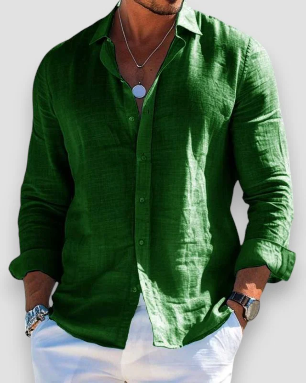 TAILORED CASUAL SHIRT FOR MEN