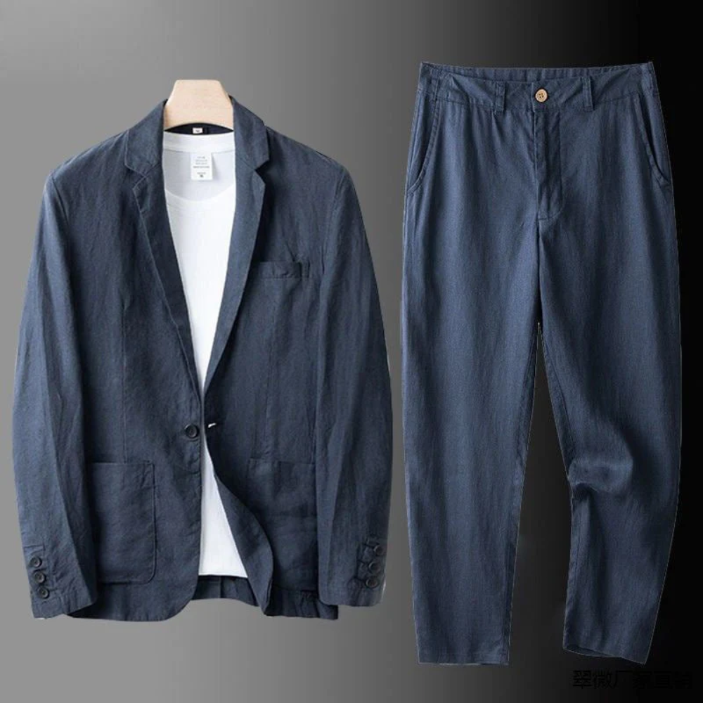 LINEN TWO PIECE SET FOR MEN