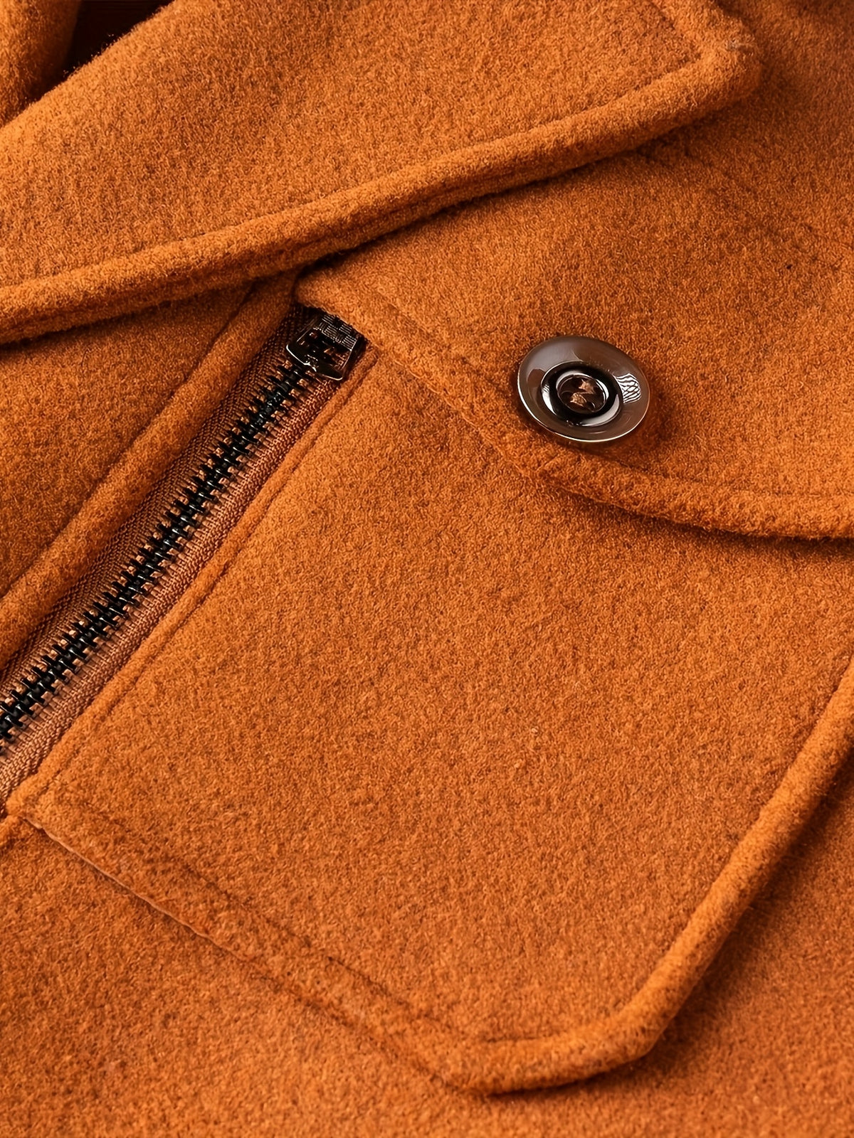 WOOL BLEND TWEED JACKET FOR MEN