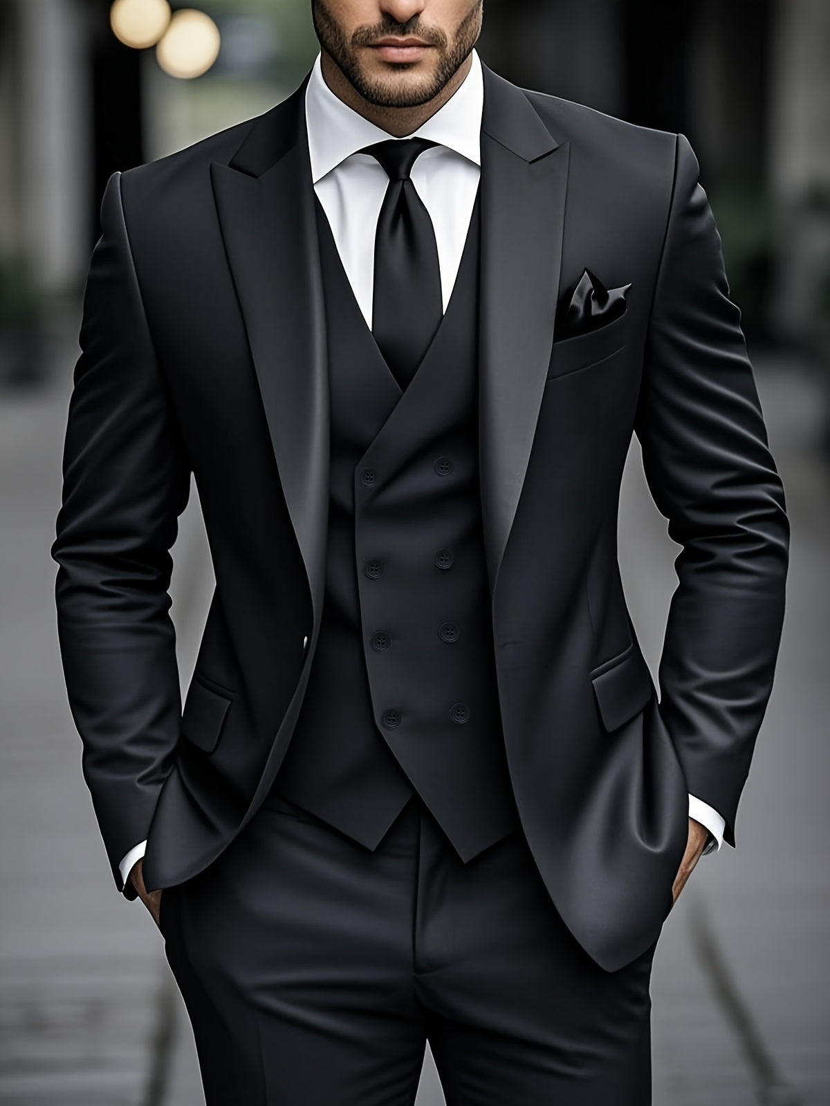THREE PIECE SUIT SET FOR MEN