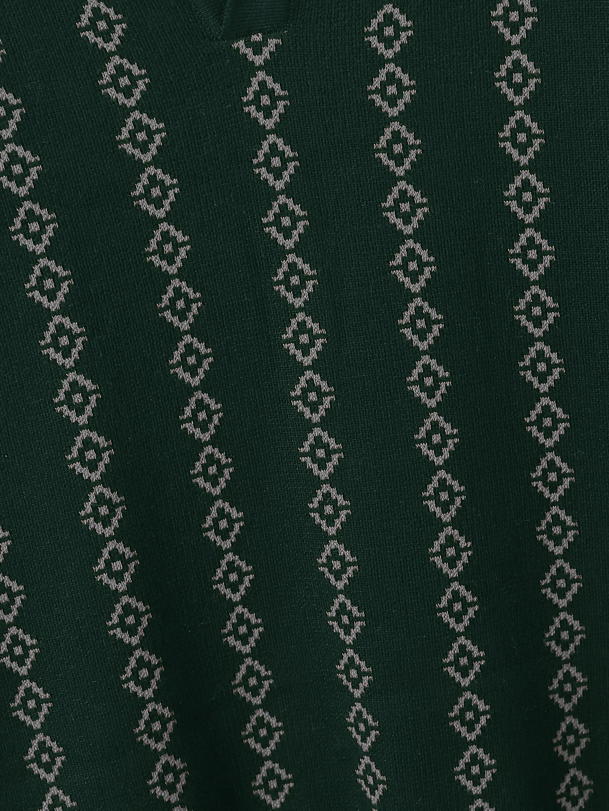 GEOMETRIC KNIT SHIRT FOR MEN