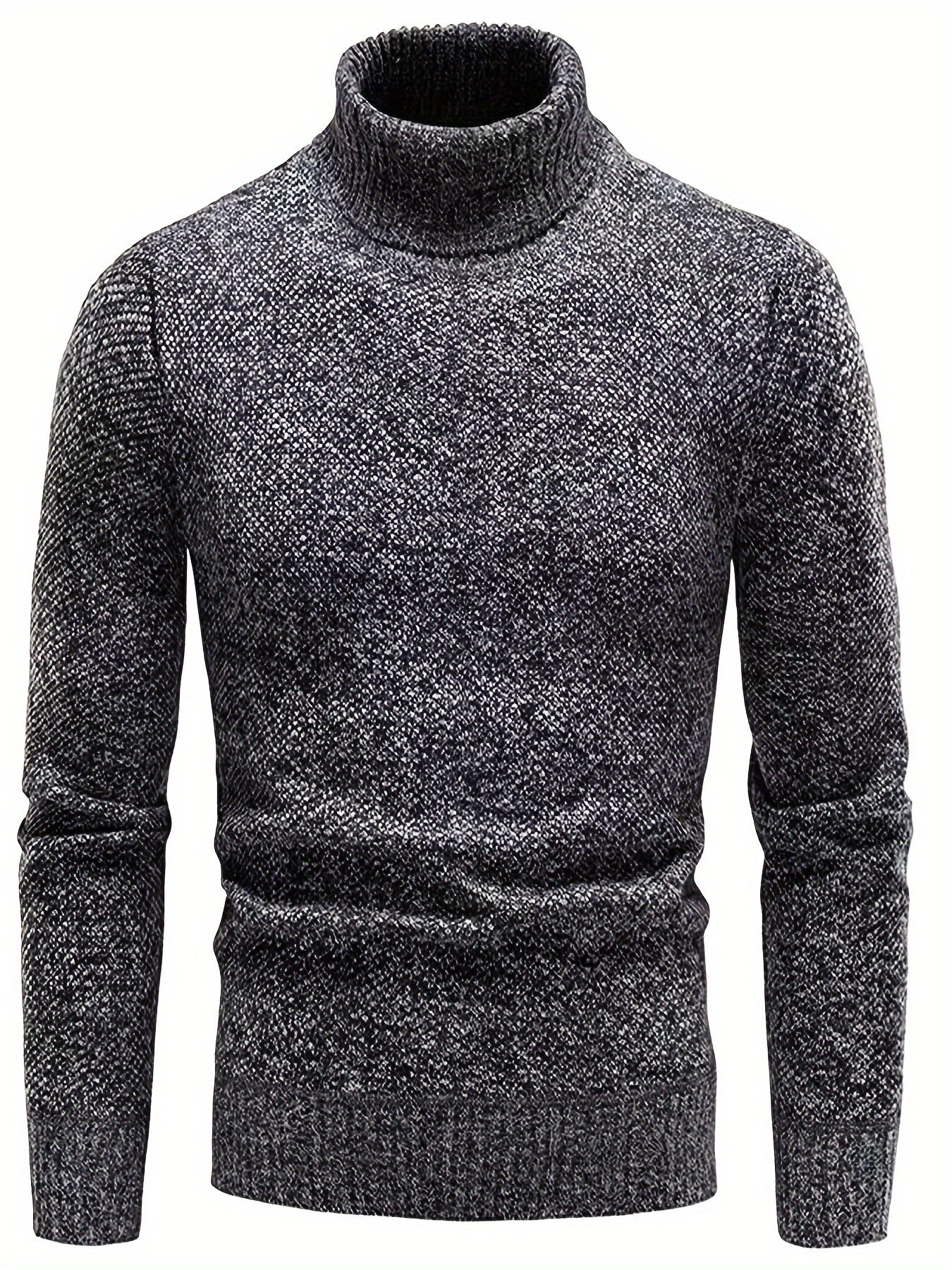RIB KNIT LAPEL SWEATER FOR MEN
