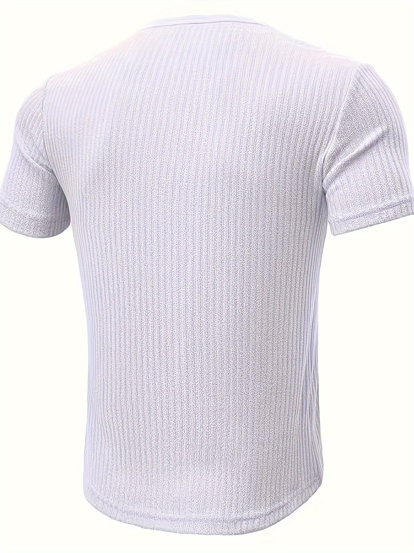 TEXTURED CREW NECK SHIRT FOR MEN