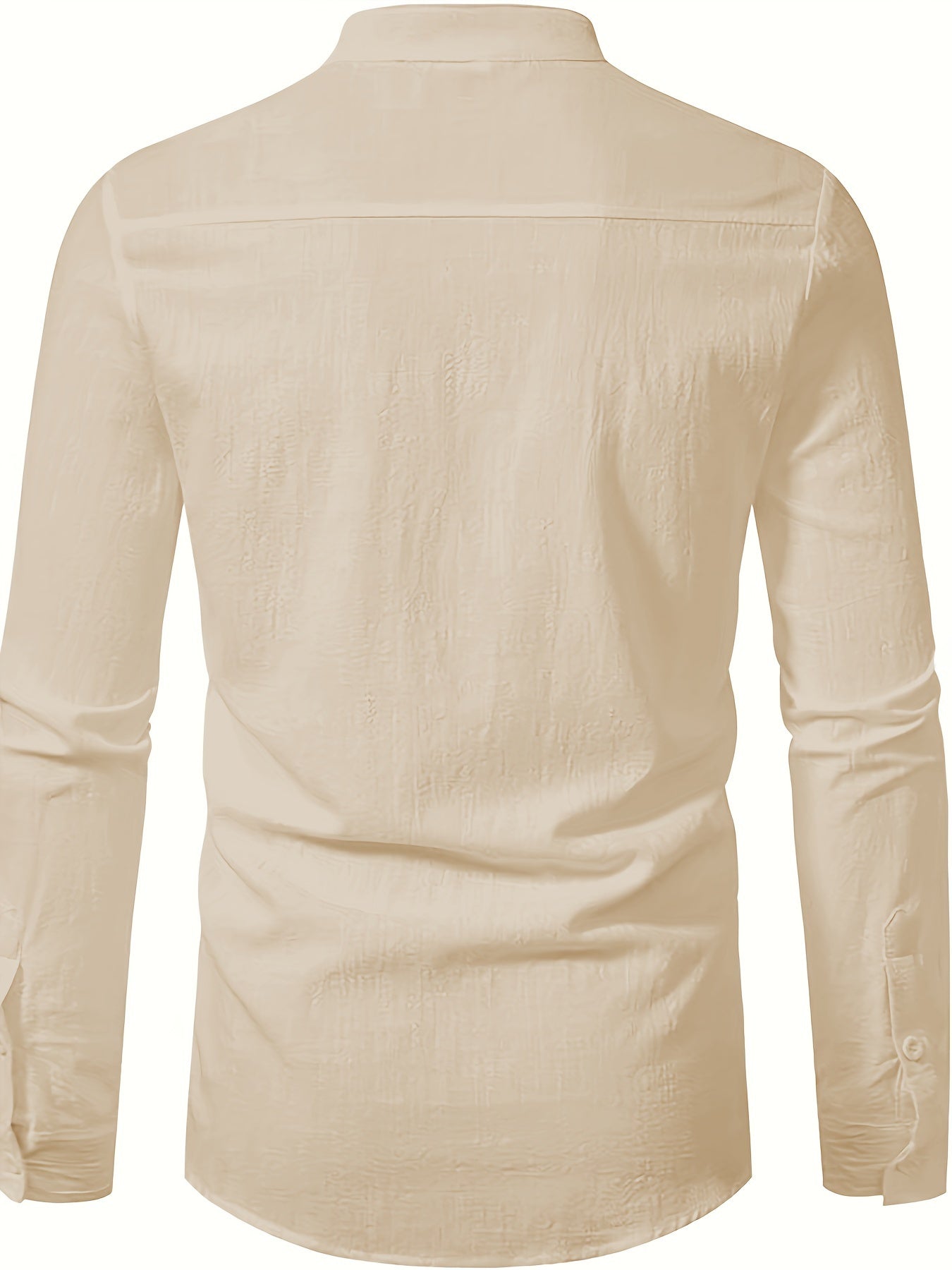STAND COLLAR SHIRT FOR MEN