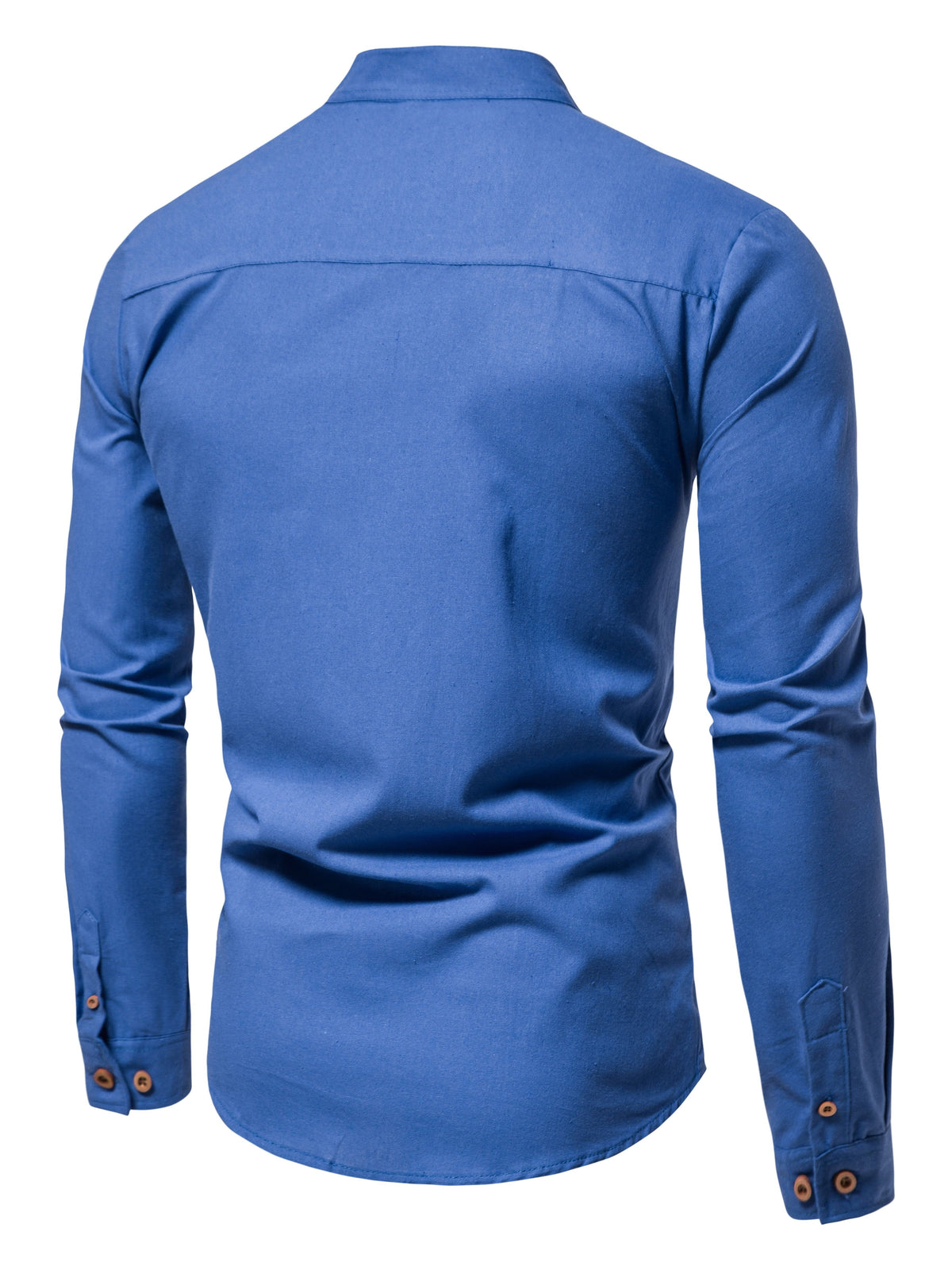 COTTON HALF PLACKET SHIRT FOR MEN