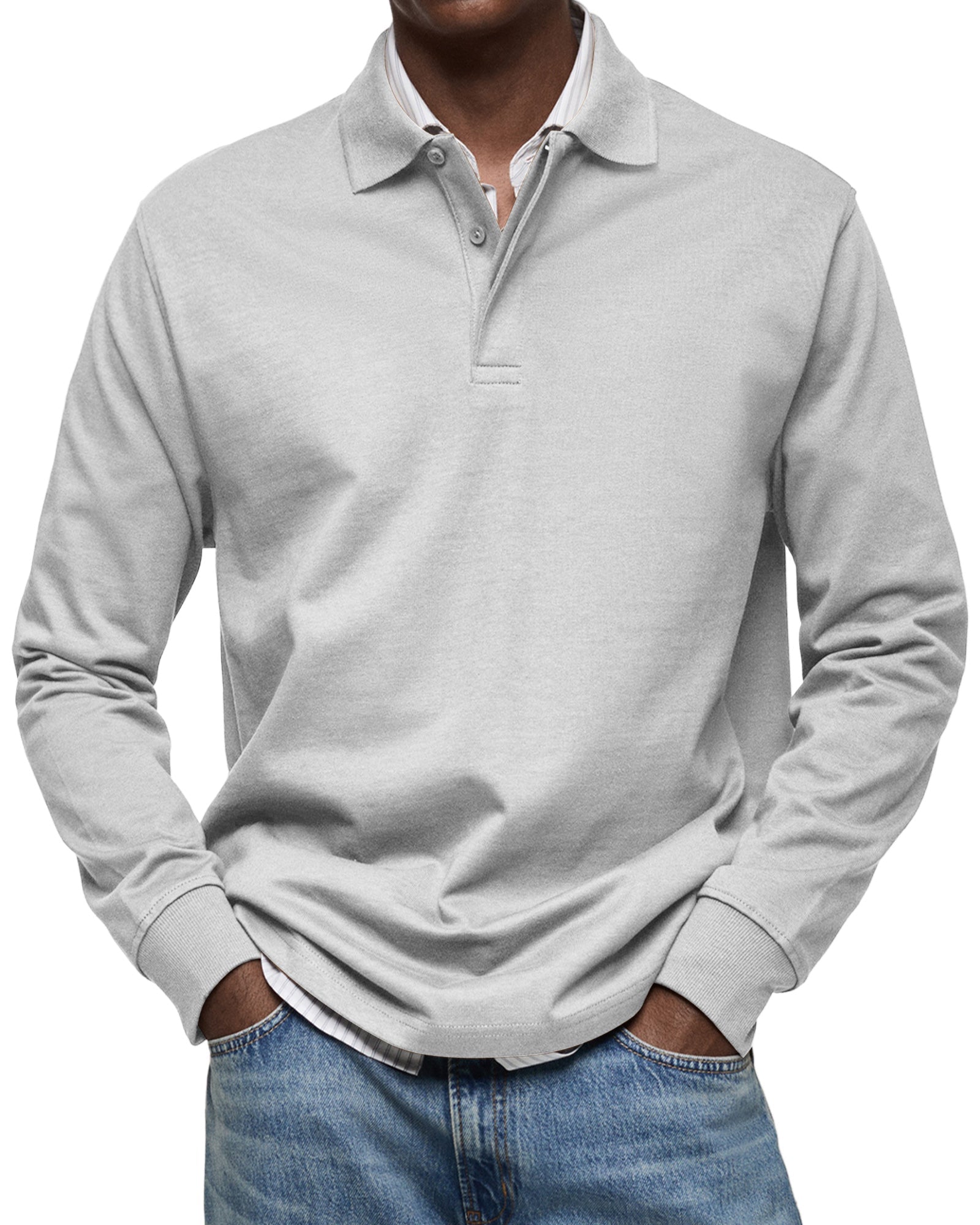 WENTWORTH LONDON | LUXURY LONG-SLEEVED POLO