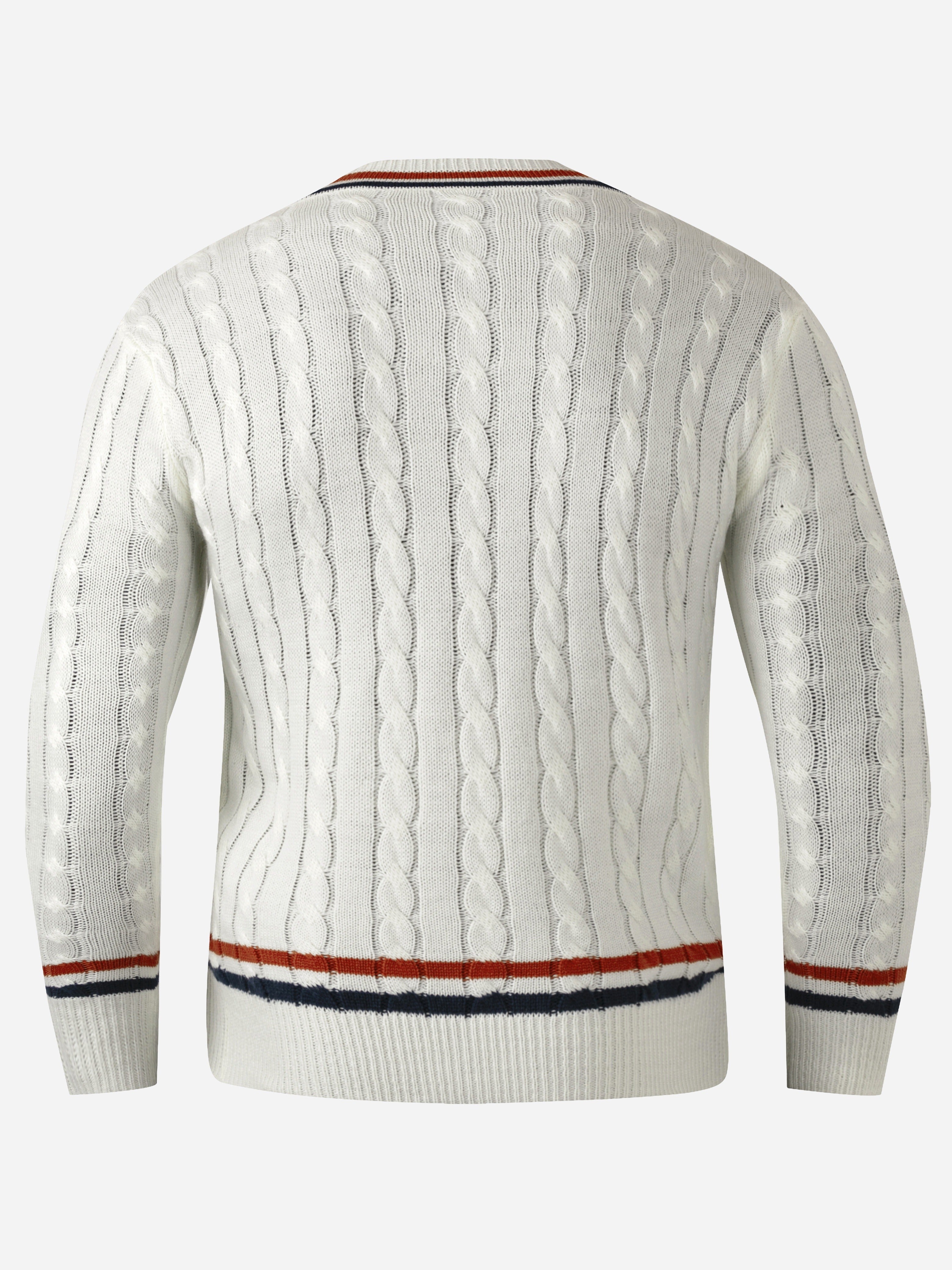 PREPPY V-NECK SWEATER FOR MEN