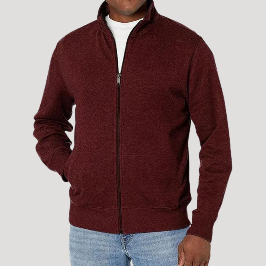 ZIP FRONT SPRING JACKET FOR MEN